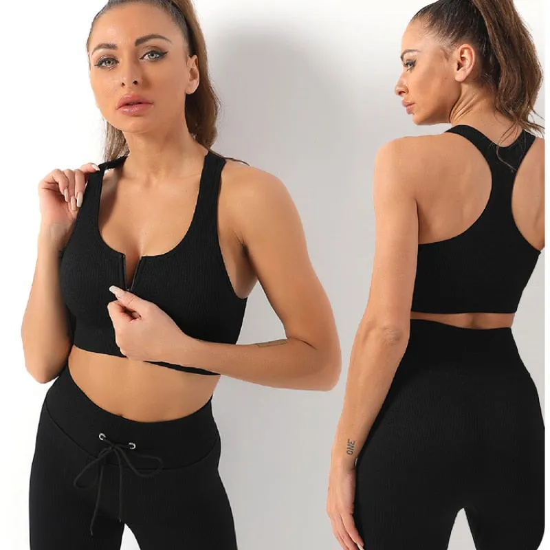 2/3/5Pcs Yoga Set Fitness Shorts Women Outfits Crop Top Long Sleeve Activewear Sports Leggings Gym Set Workout Clothes For Women