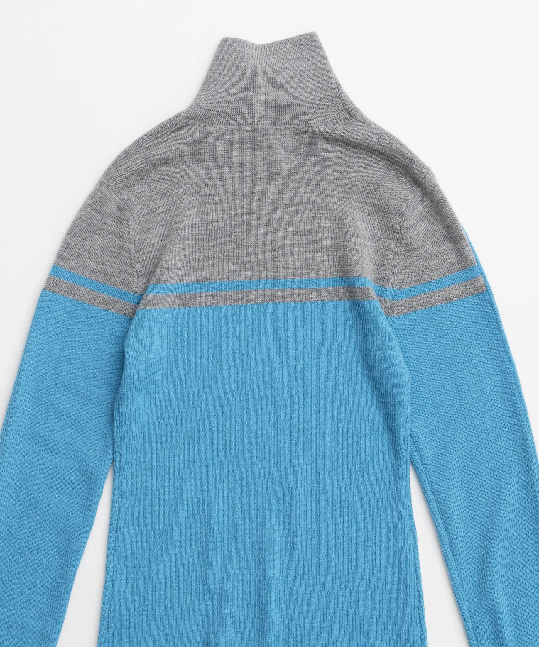 【24WINTER PRE-ORDER】Washable Wool Retro Sports Turtleneck Knit Tops