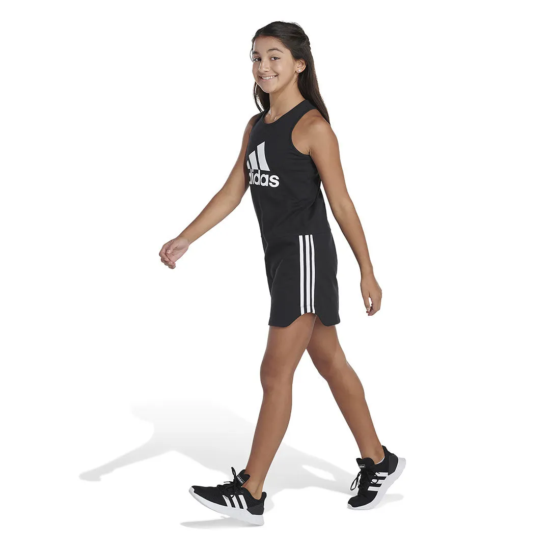 adidas - Girls' (Junior) Curved Hem Tank Dress (FZ9130)