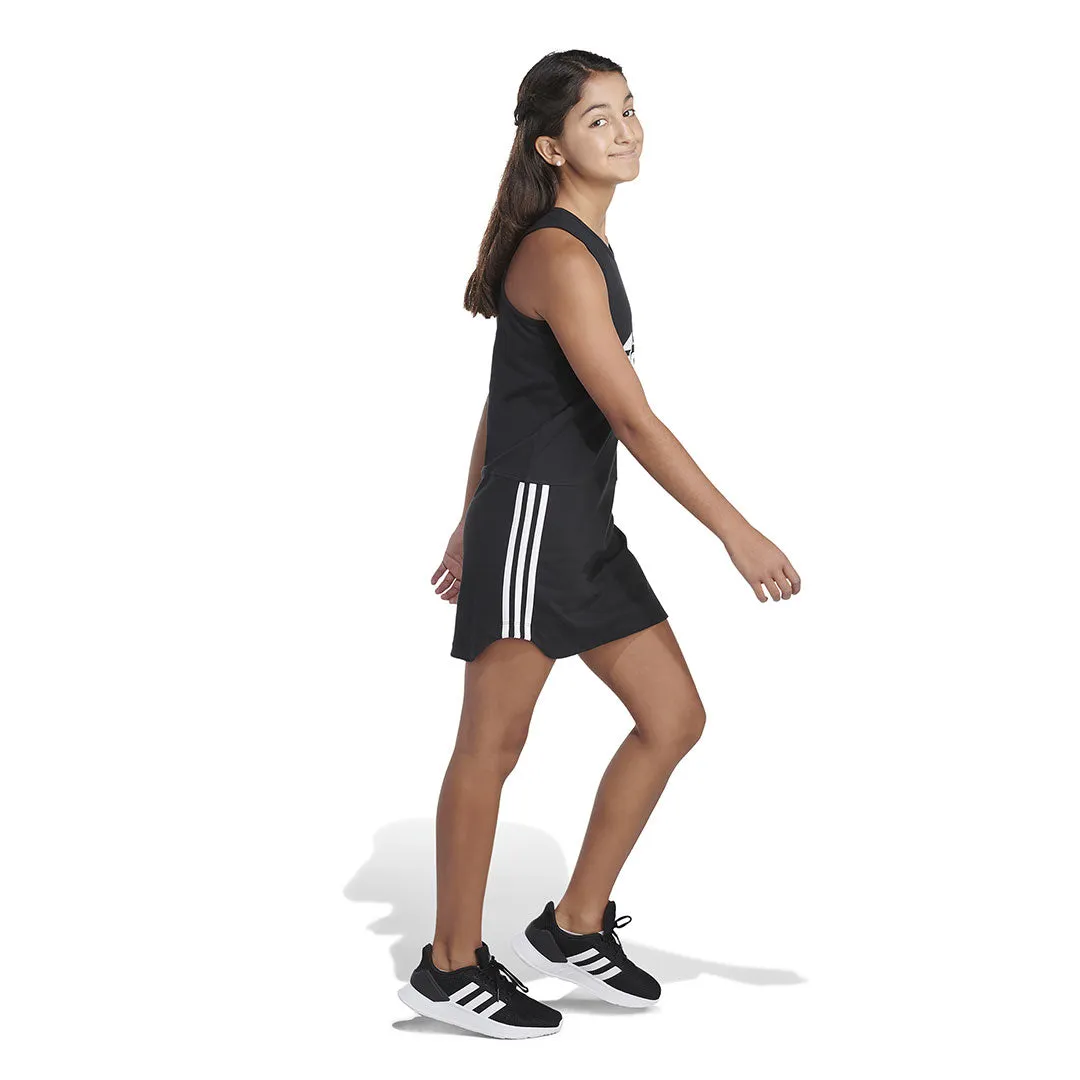 adidas - Girls' (Junior) Curved Hem Tank Dress (FZ9130)