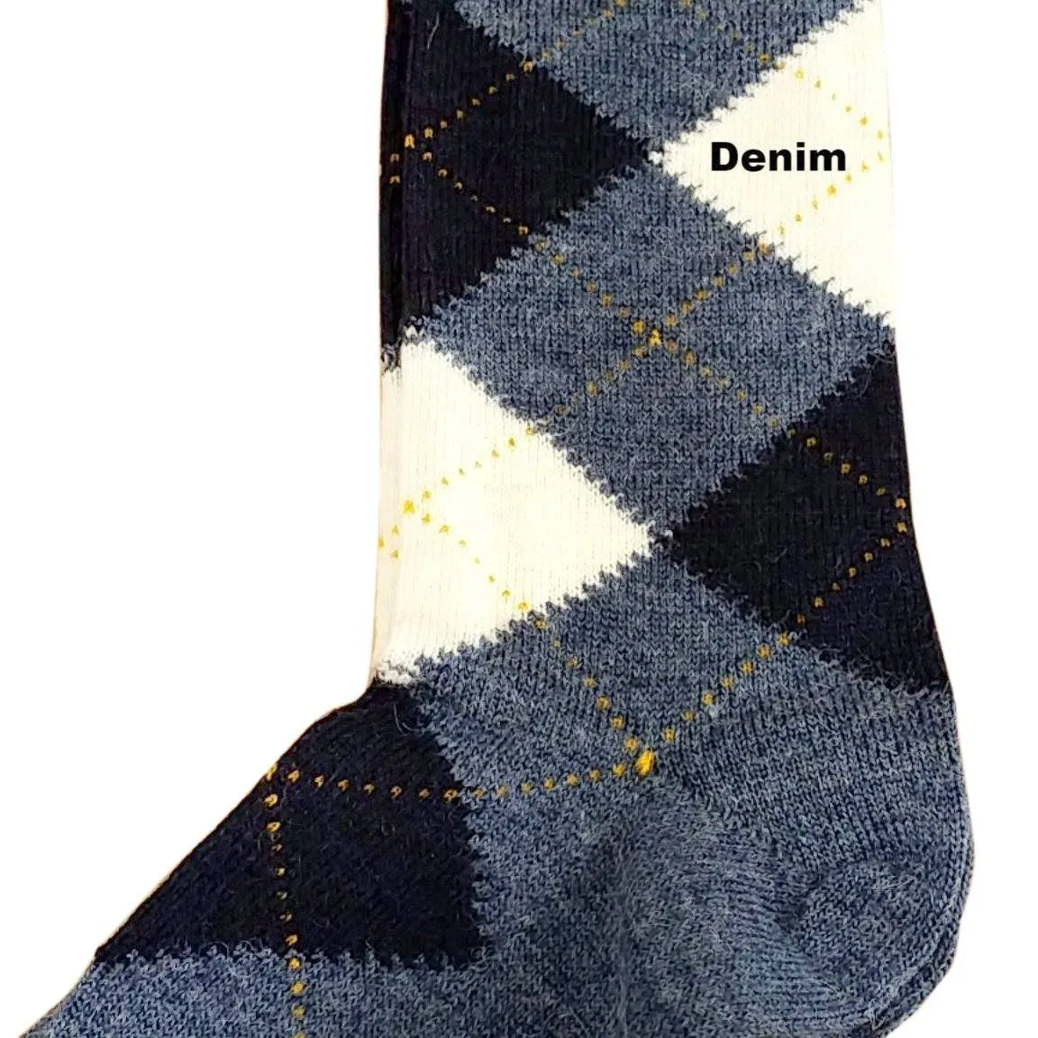 Alpaca Argyle Socks