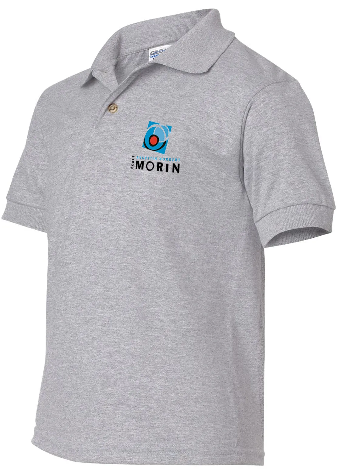 AN-MORIN Polo Enfant Manches Courtes