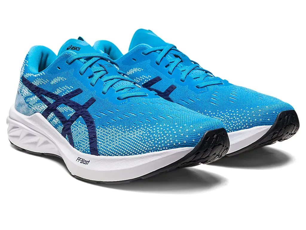 ASICS Men's DYNABLAST 3 (Island Blue/Indigo Blue)