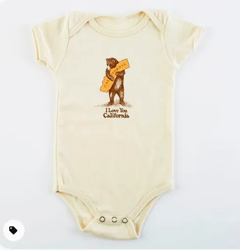 Bear Hugging California Onesie