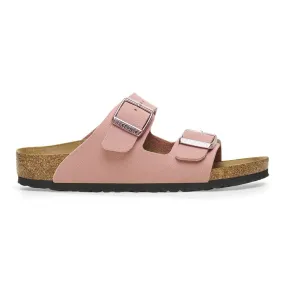 Birkenstock Arizona Birki-Buc - Pink Clay - Narrow