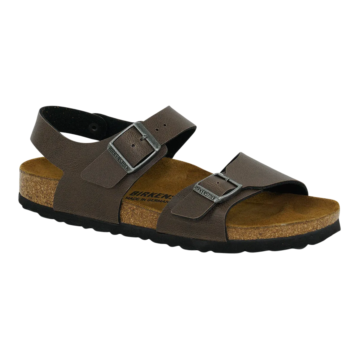 Birkenstock Kids' New York Sandals Birko-Flor Pull Up Brown 26 N