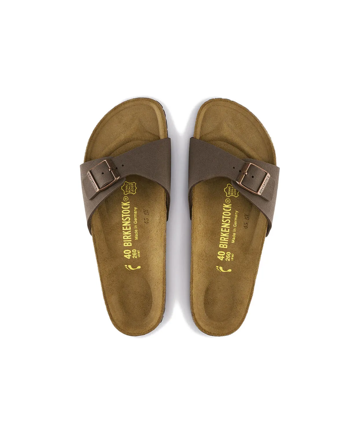 Birkenstock Madrid BirkiBuc Mocca Sandals