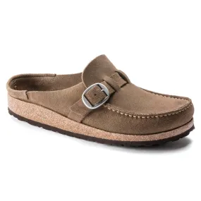 Birkenstock Women's Buckley Suede Leather (Grey Taupe)