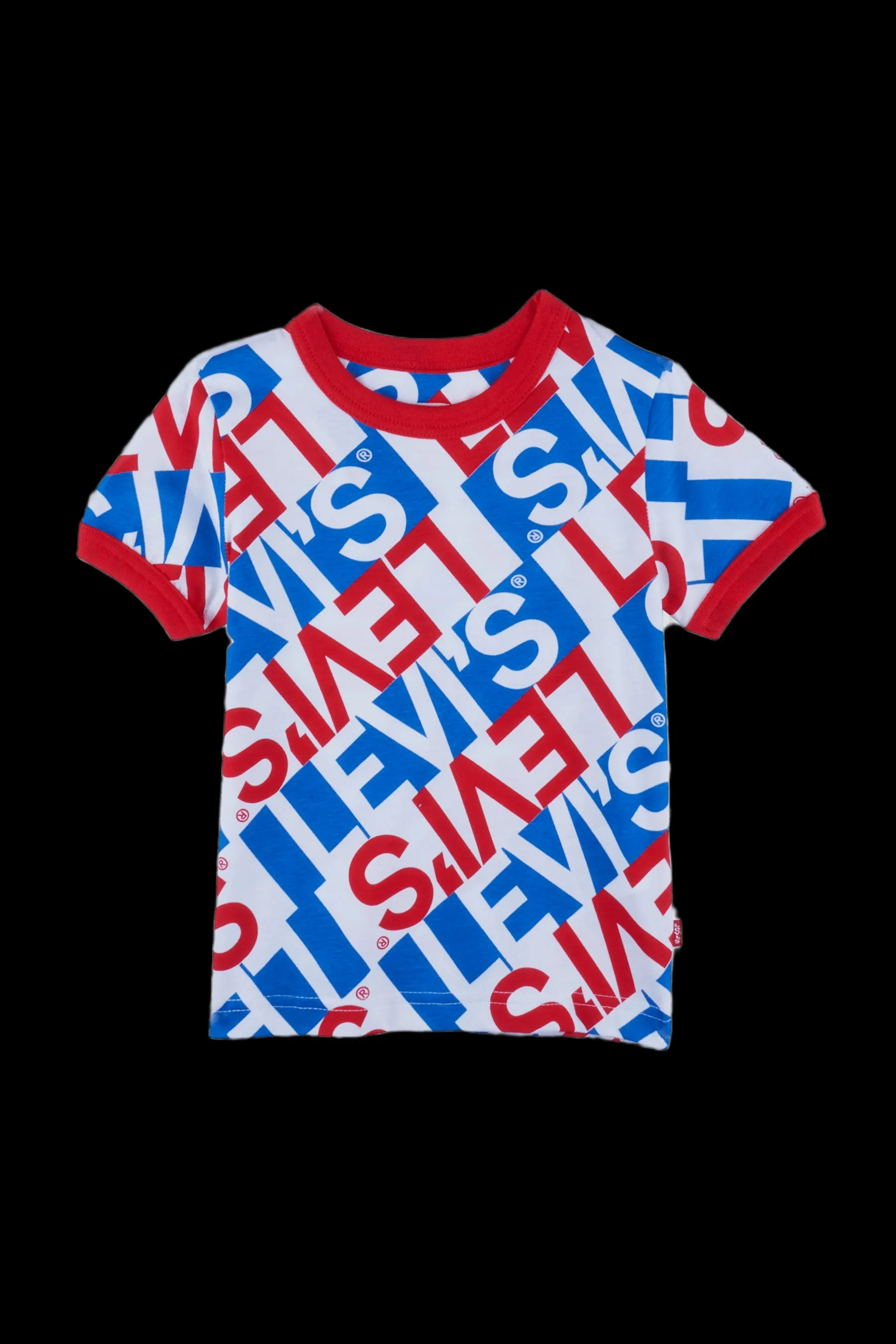 Boys Short Sleeve Graphic Ringer T-Shirt