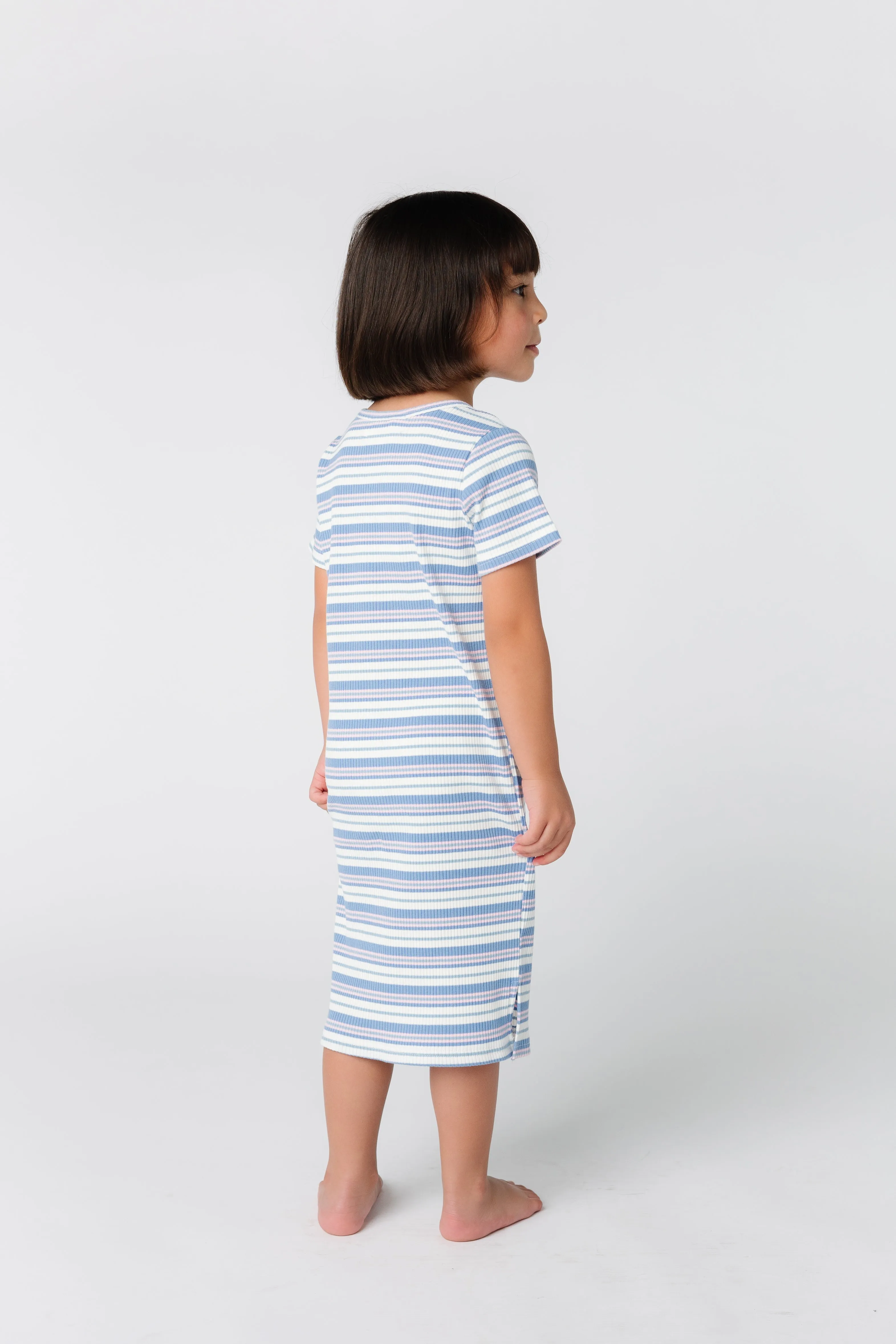 Brass & Roe Emmy Girl's Ribbed Dress