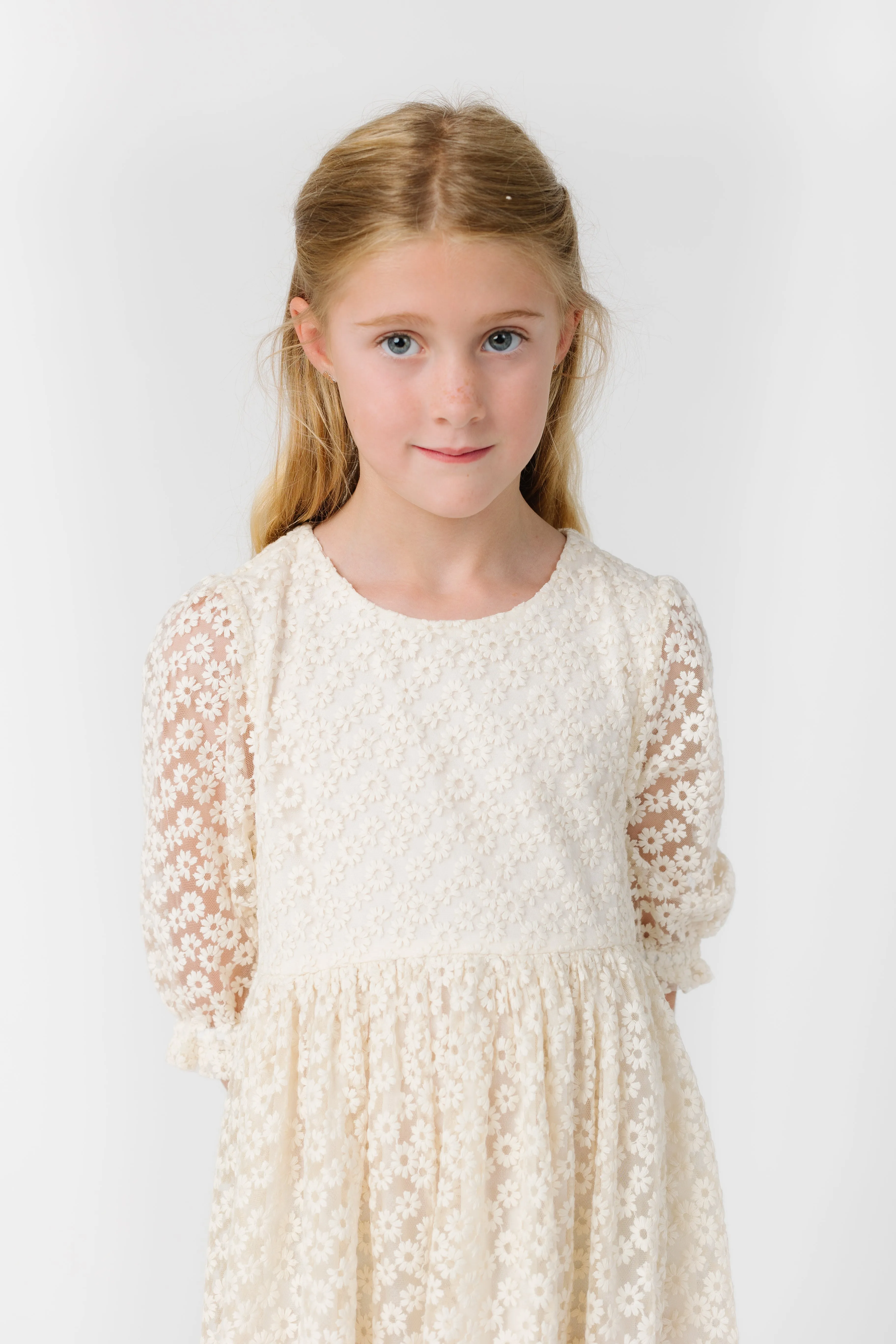 Brass & Roe It's Your Day Lace Girl's Dress