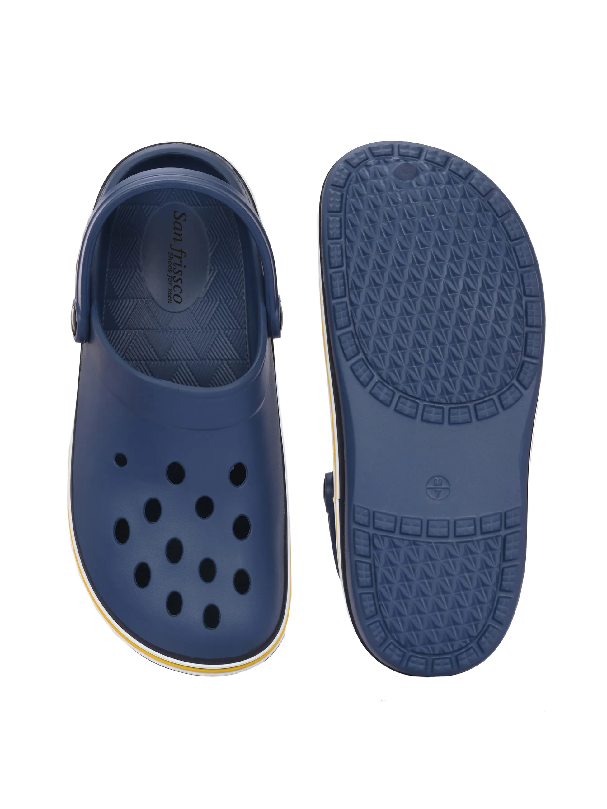 Breeze Navy Clogs