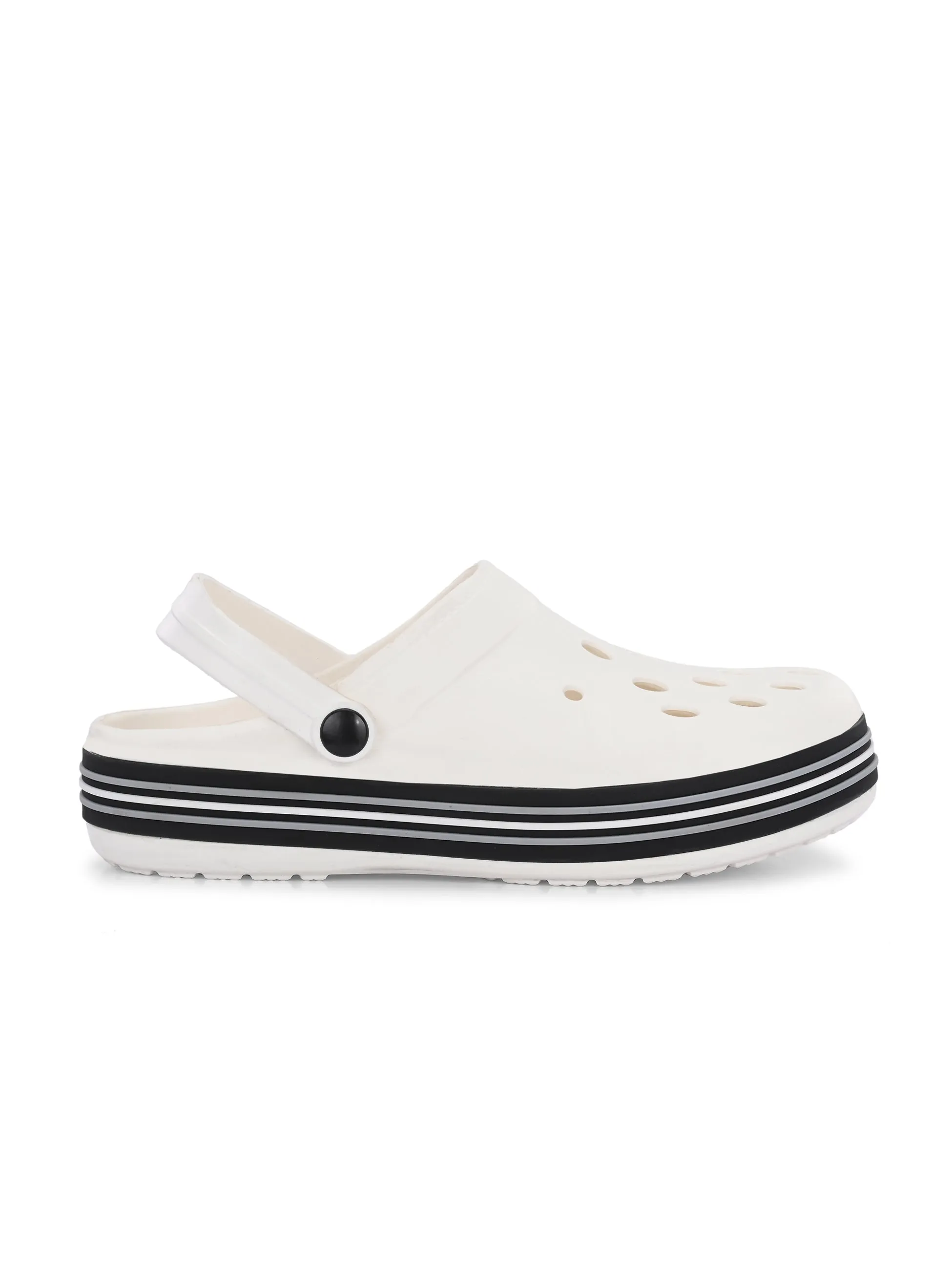 Breeze White Clogs