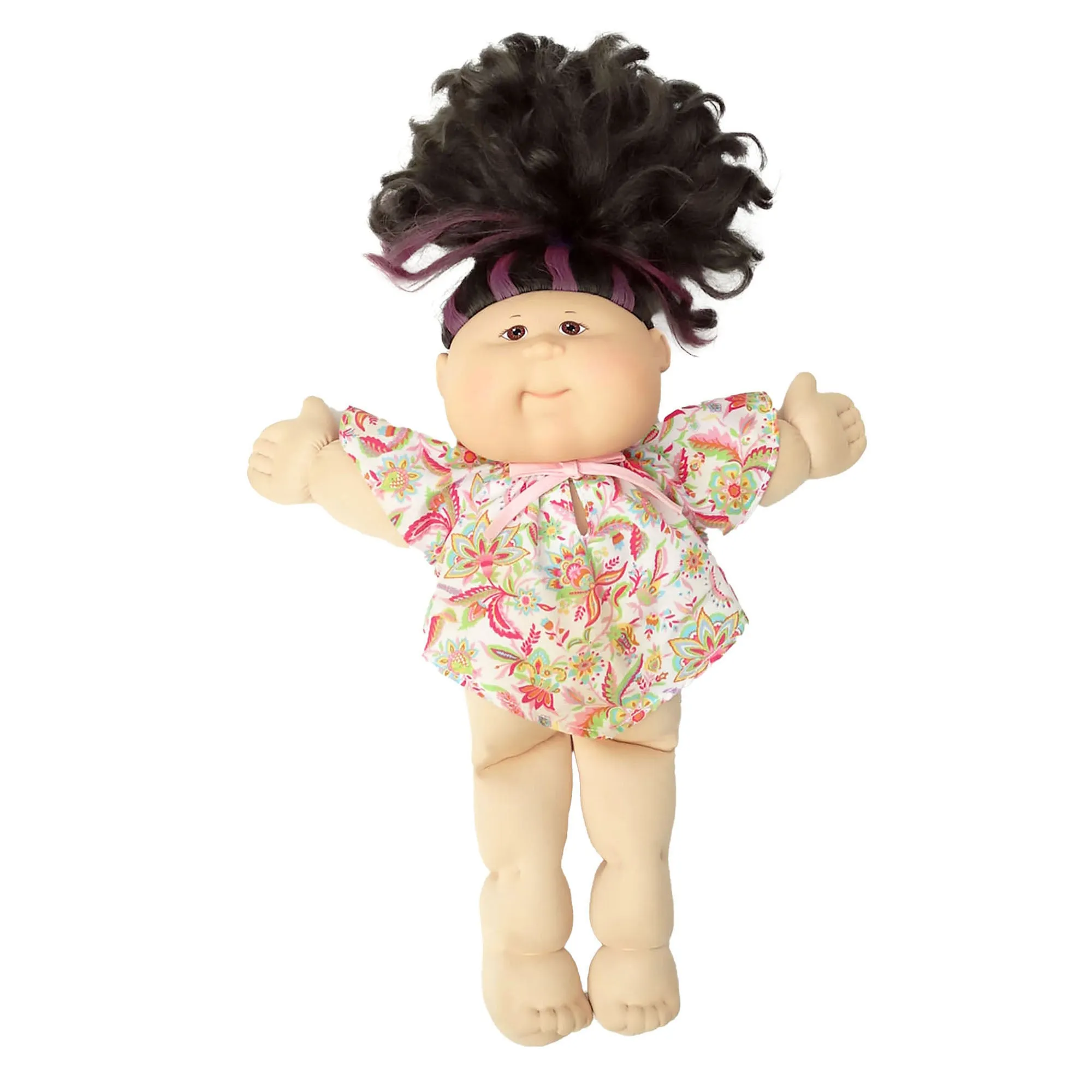 Cabbage Patch Kids Doll, Black Hair, Brown Eyes, Xavier-Roberts, Play Along