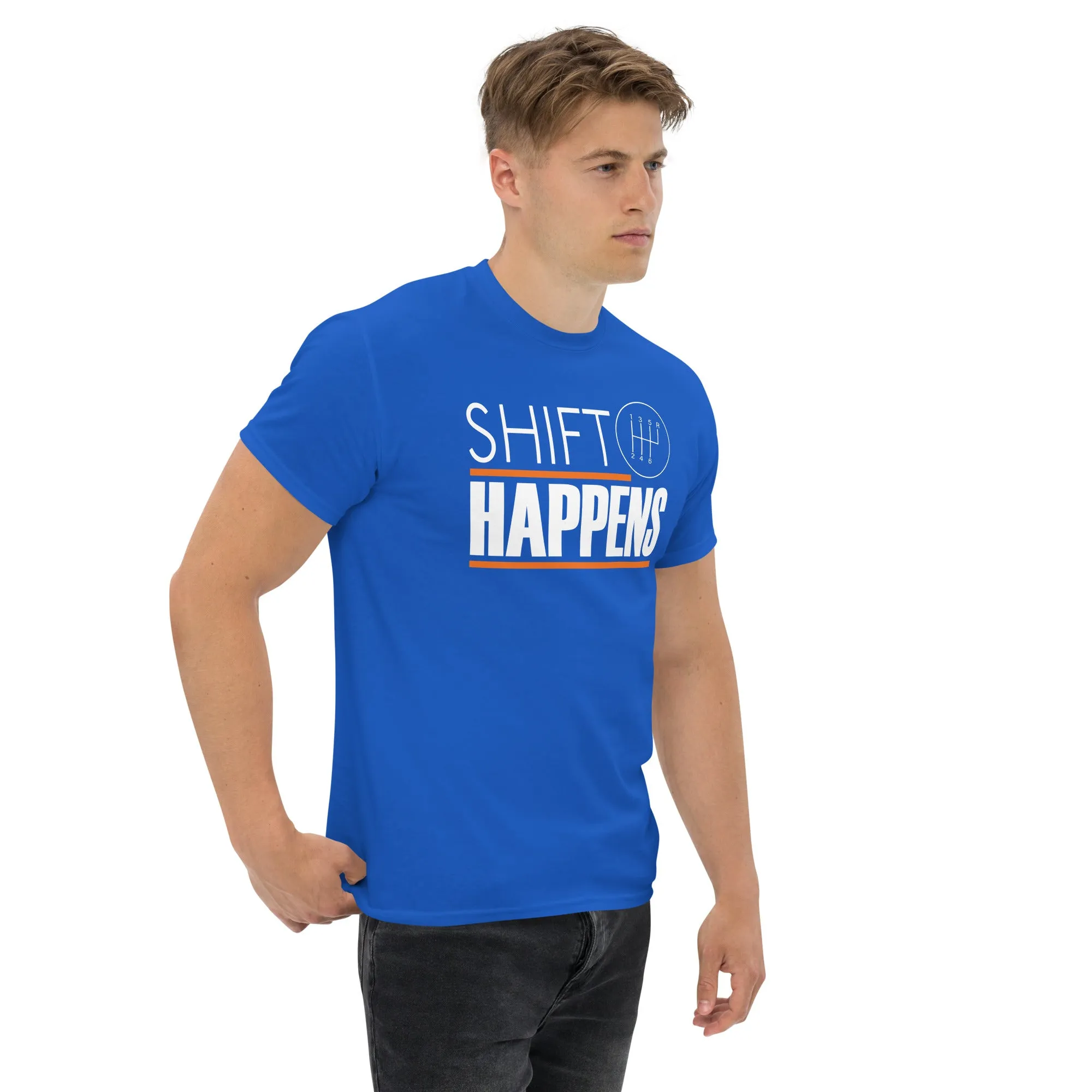 Car Enthusiast T-Shirt, Shift Happens Shirt, Manual Transmission Tee