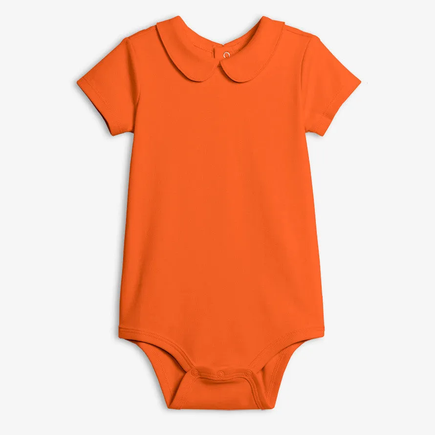 Clearance short sleeve peter pan babysuit