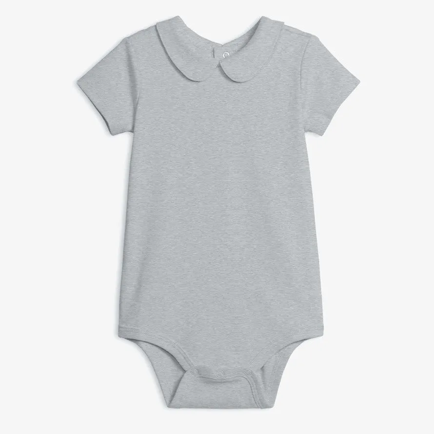 Clearance short sleeve peter pan babysuit