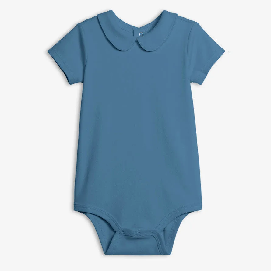 Clearance short sleeve peter pan babysuit