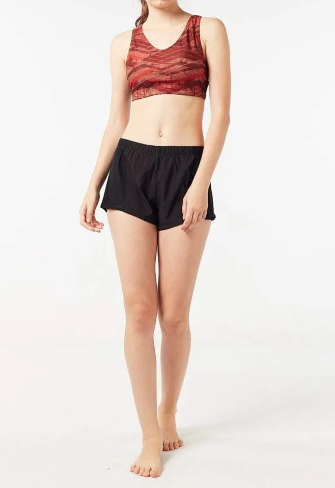 Colourblock Crop Top (Aeneas)