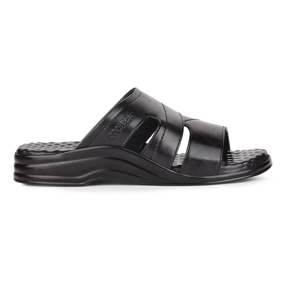 Liberty Mens Casual Black Slippers - Model 7123-600: Lightweight & Comfortable Footwear