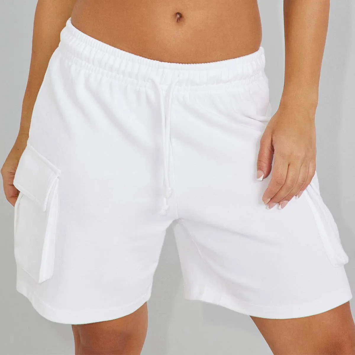 COTTON SPORTS POCKET CASUAL SHORT_CWBSP0220