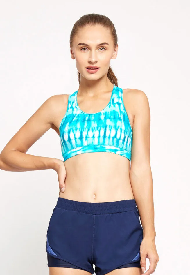 Cotton Tie-dye Crop Top (Racerback)