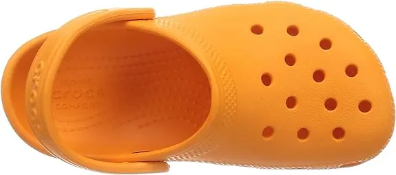 Crocs Kids Classic Clog Orange Zing