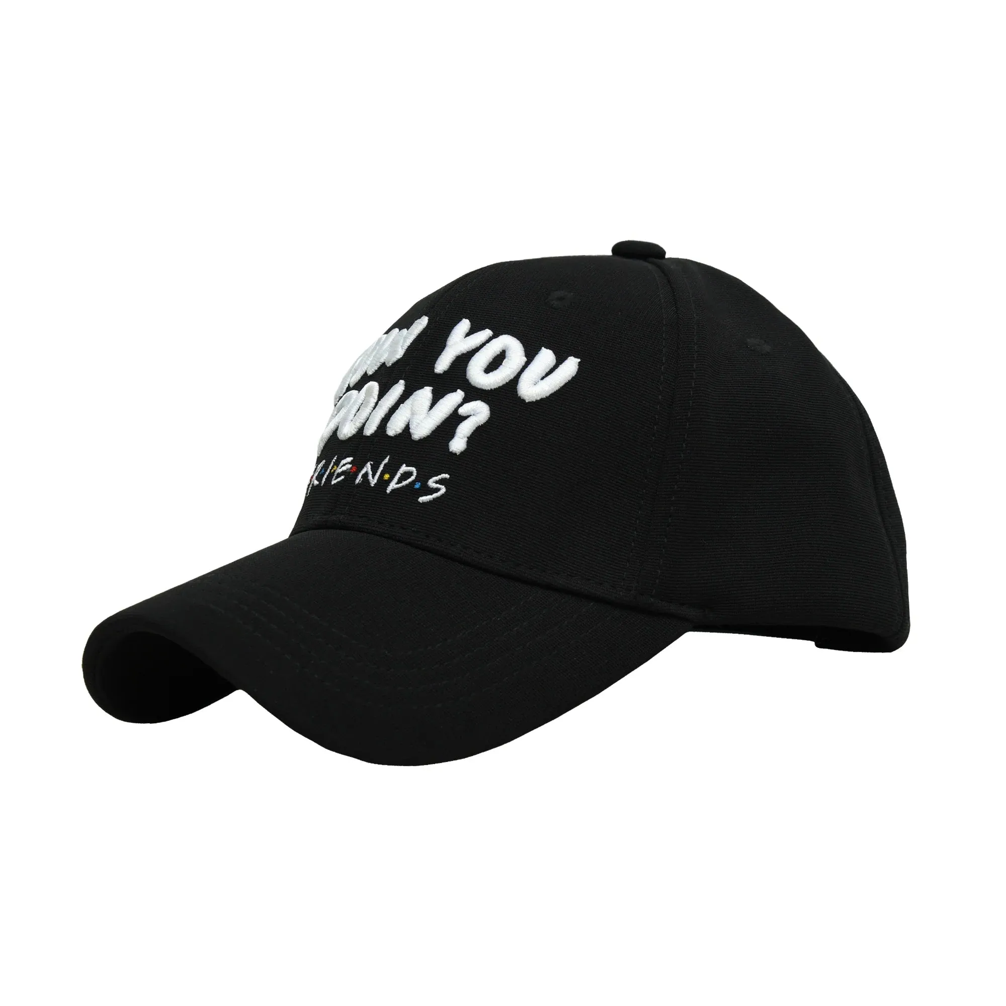 Friends How You Doin? Baseball Cap For Women - Black