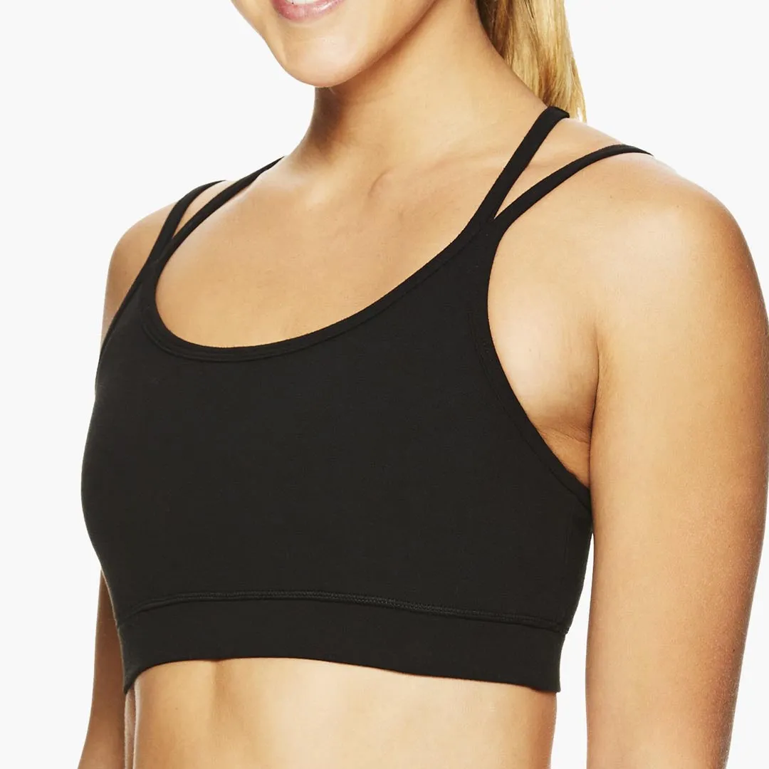 GAIAM WOMEN'S WIRELESS RACERBACK SPORTS BRA