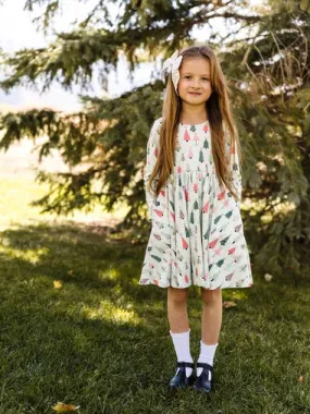 Gwendolyn Dress - Christmas Trees