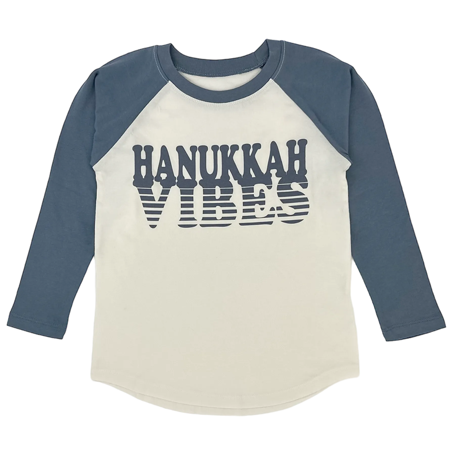 Hanukkah Vibes Raglan Tee / Baby & Kids