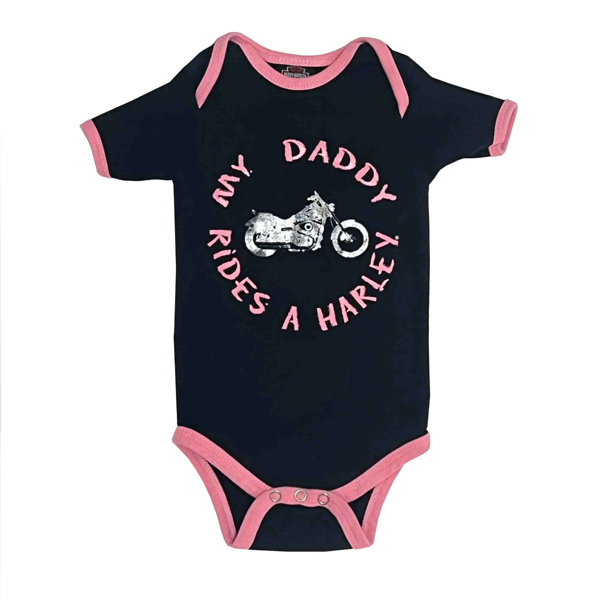 Harley-Davidson Baby Girl Onesie 9M-12M