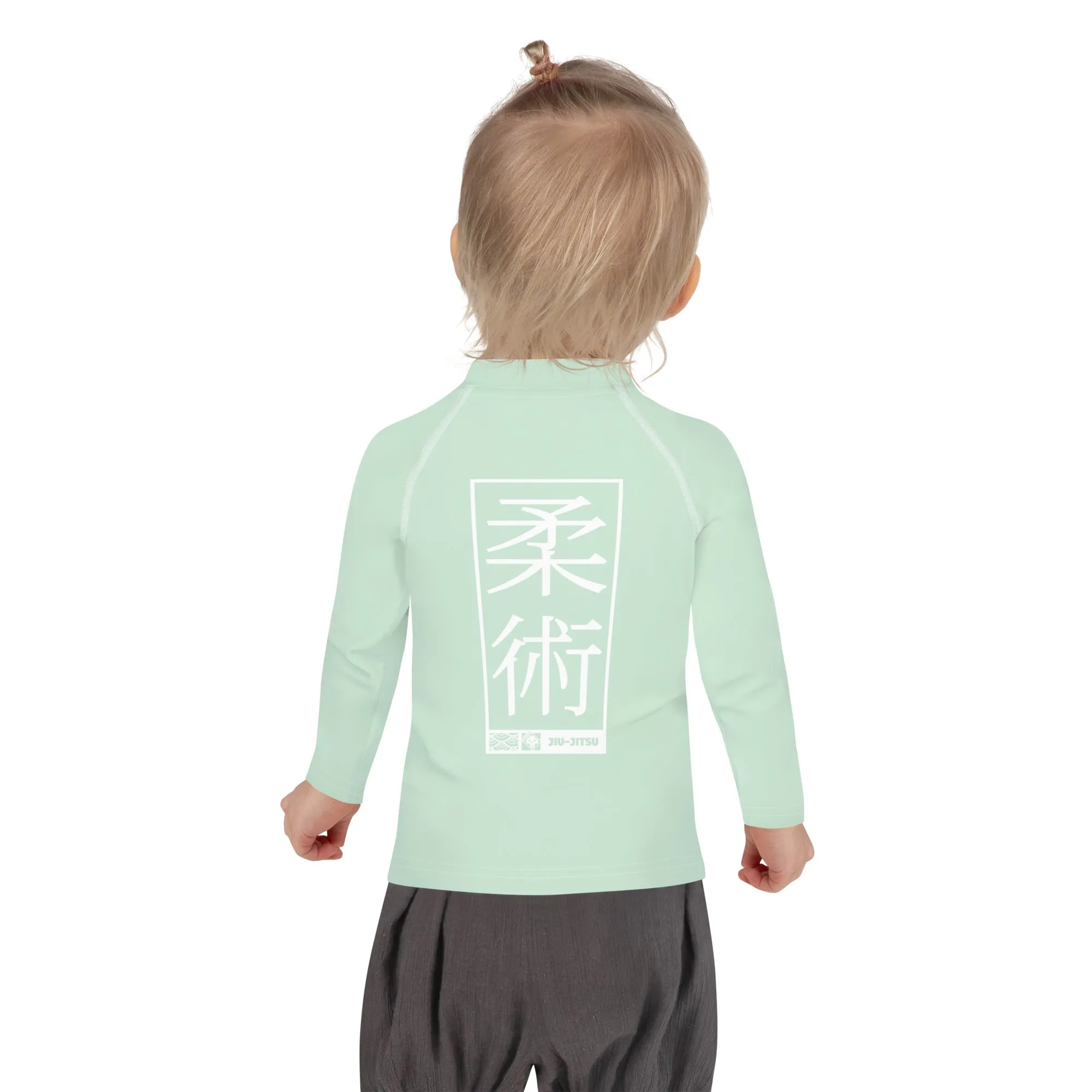 Kid's Girls Long Sleeve BJJ Rash Guard Jiu-Jitsu 011 - Surf Crest