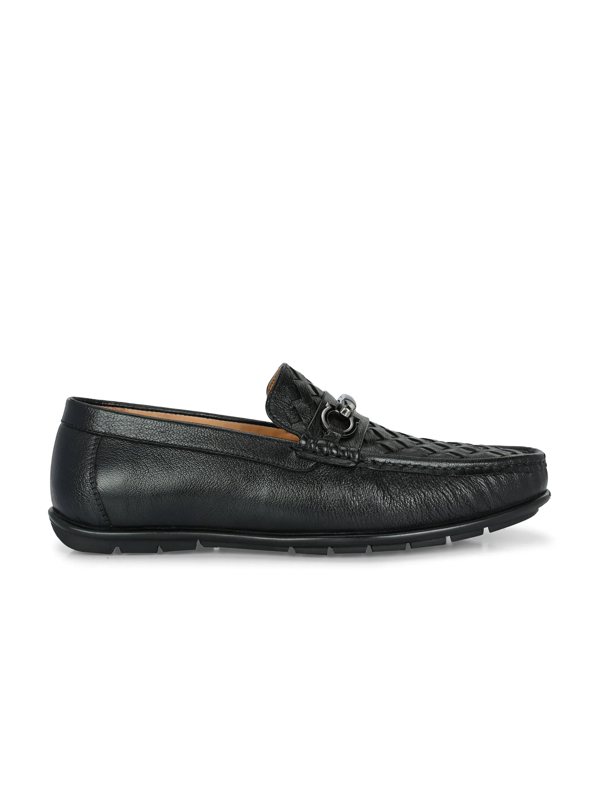 Magnus Black Driving Loafers