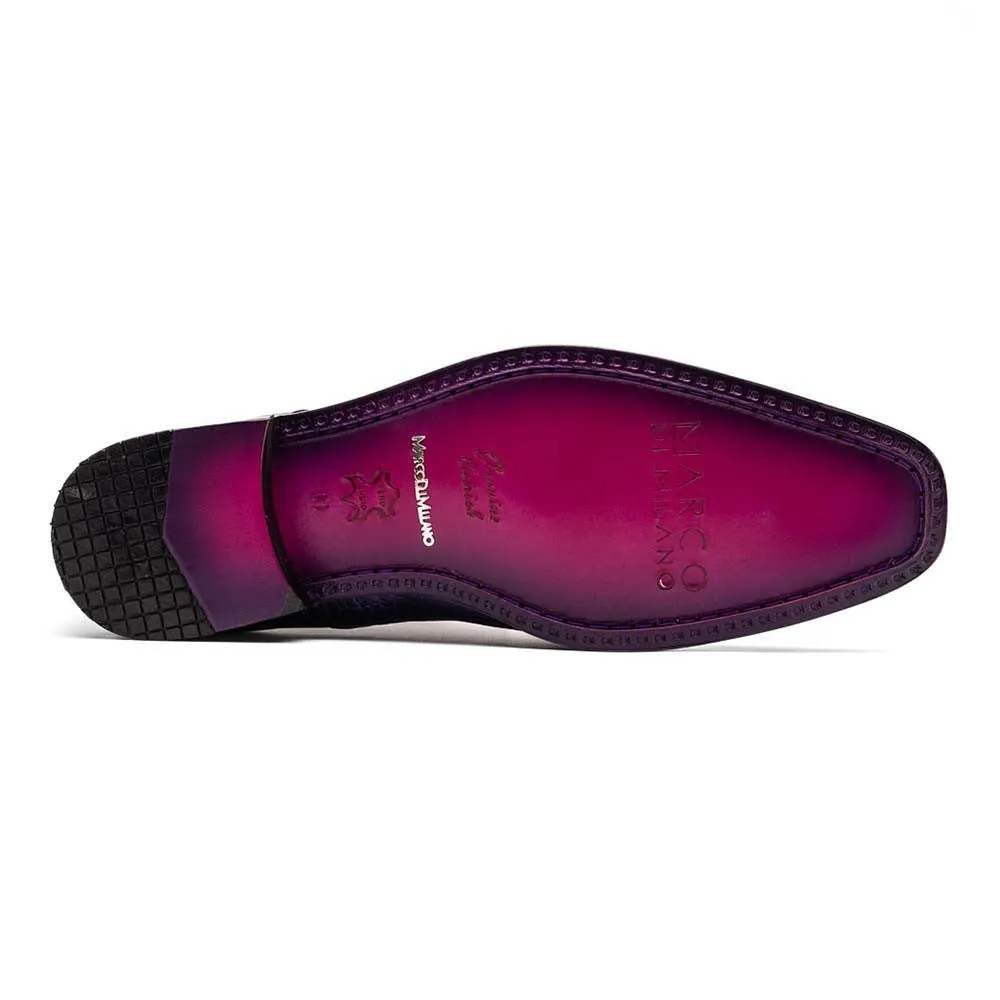 Marco Di Milano Andretti Dress Pink / Purple Ostrich Leg Shoes