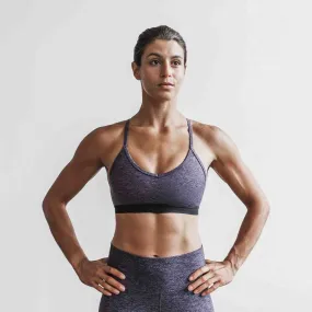 Matte V-Neck Sports Bra