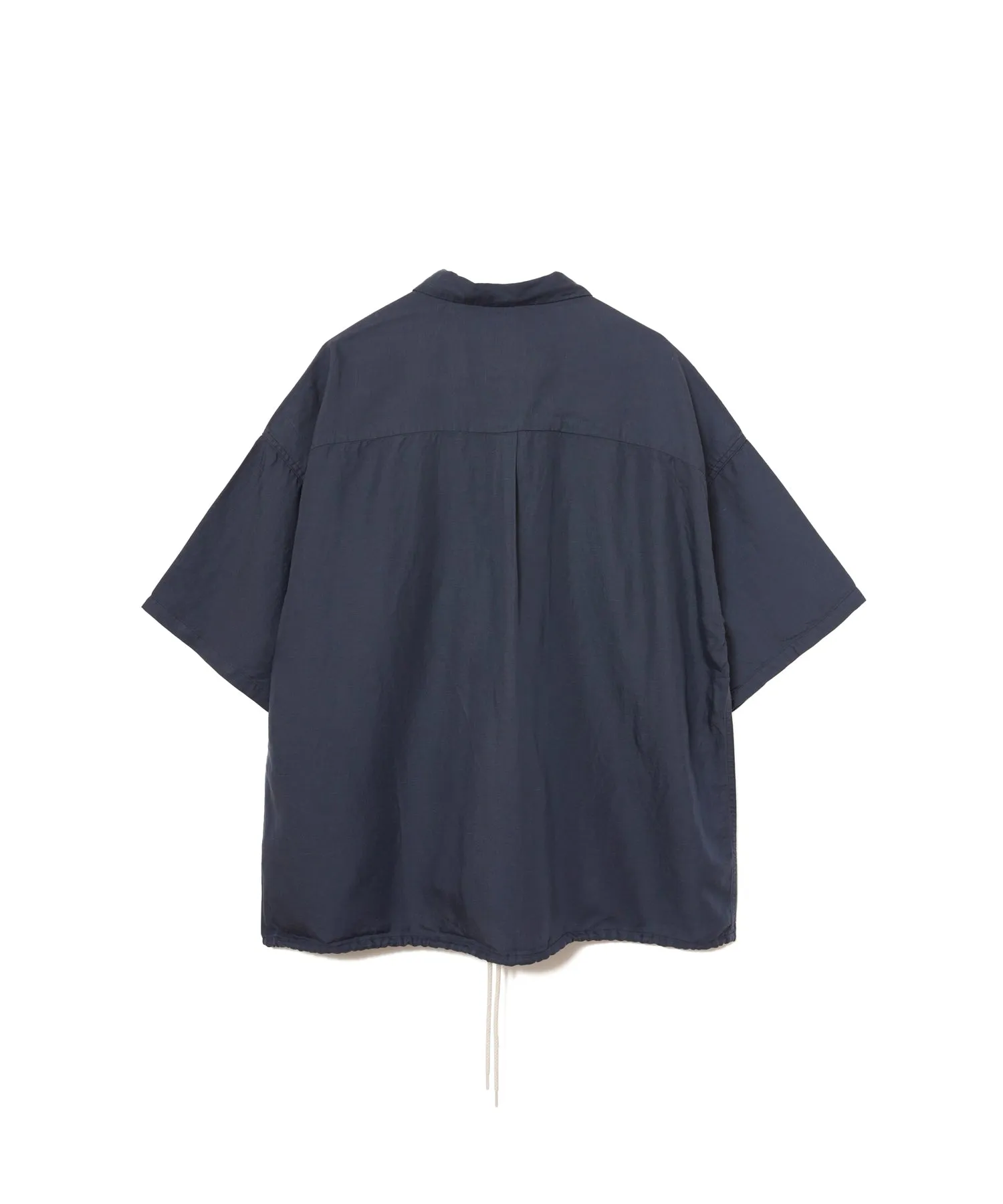 【MEN】nanamica Open Collar Cupra Hemp S/S Shirt