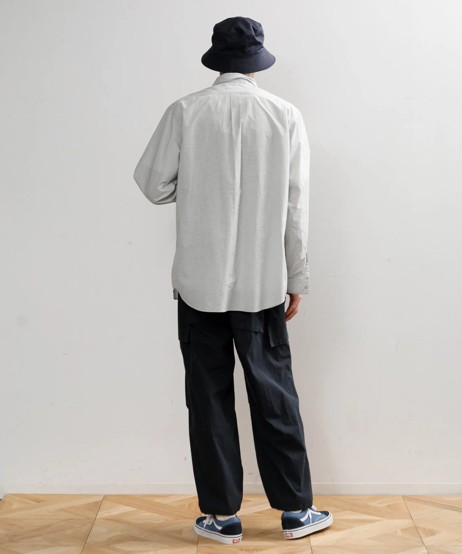 【MEN】nanamica Regular Collar Wind Shirt SUGF353