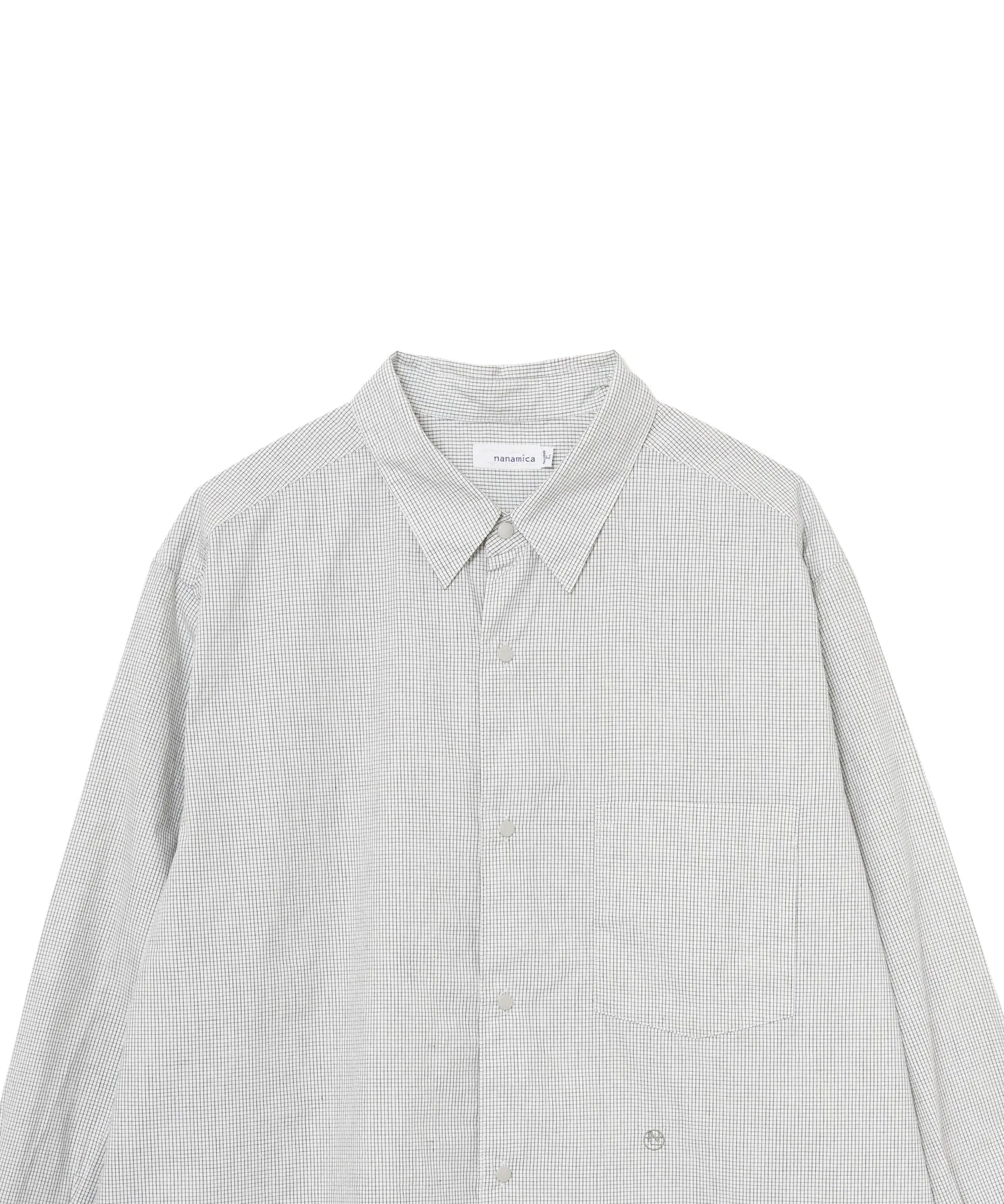 【MEN】nanamica Regular Collar Wind Shirt SUGF353