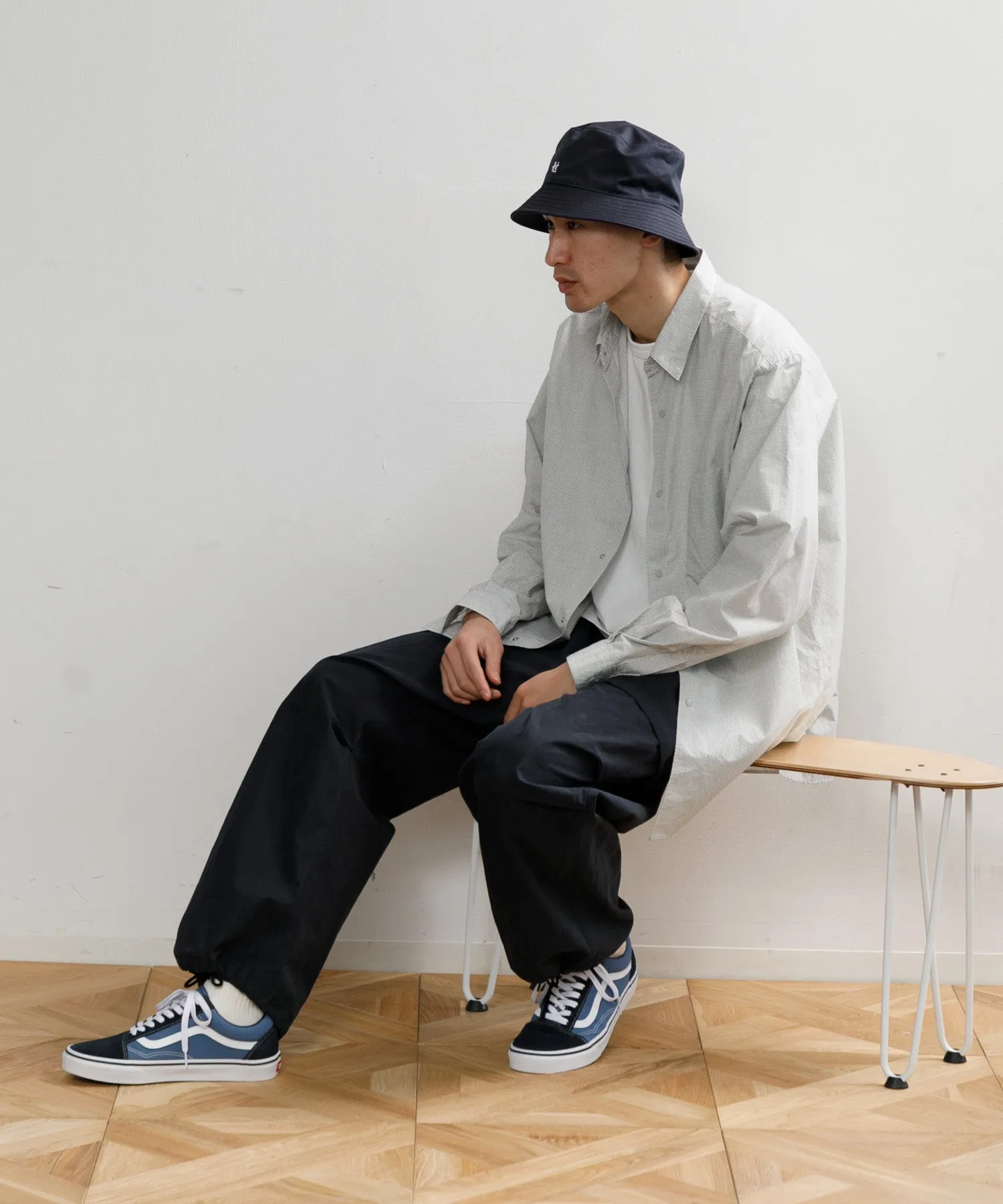 【MEN】nanamica Regular Collar Wind Shirt SUGF353