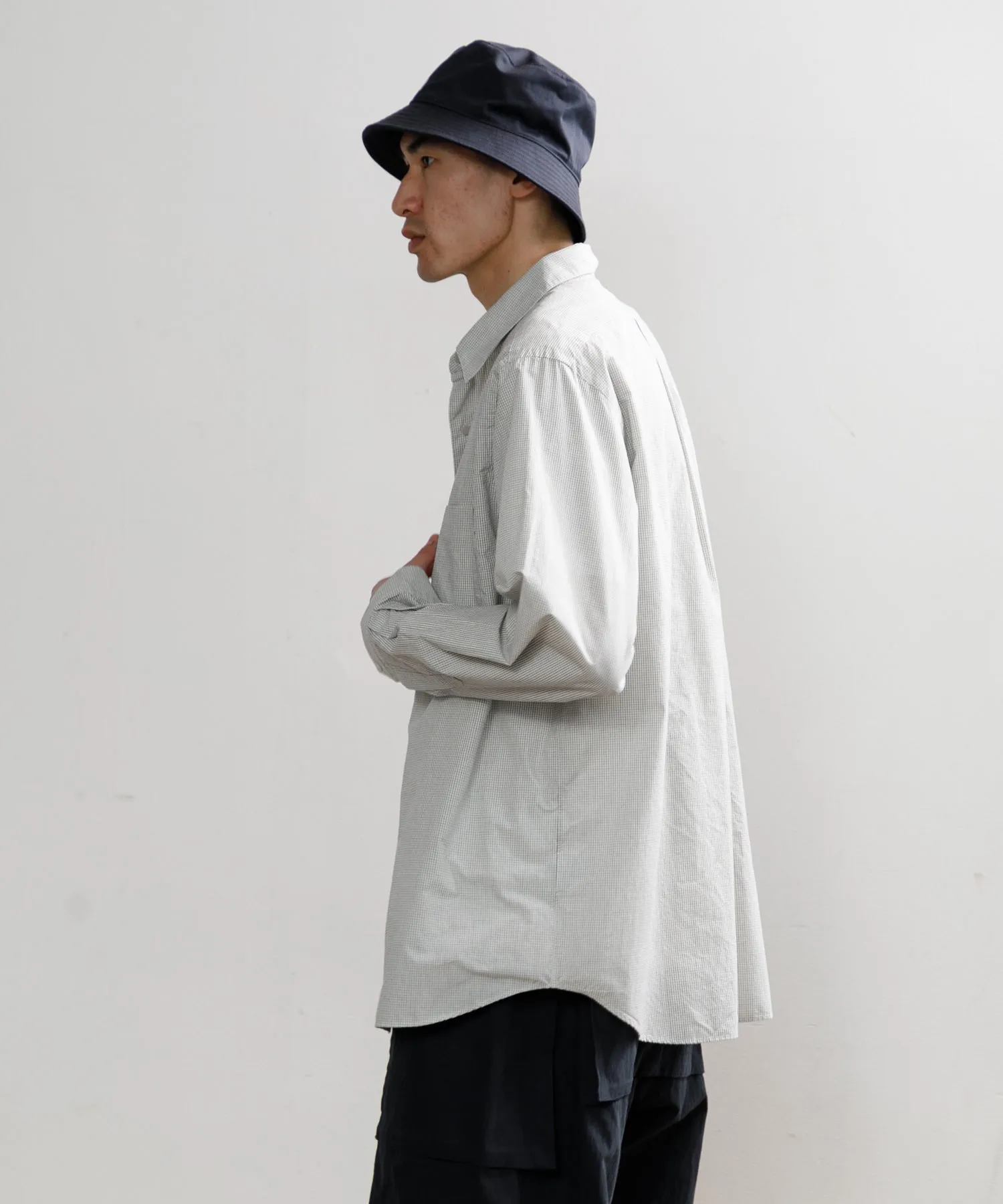 【MEN】nanamica Regular Collar Wind Shirt SUGF353