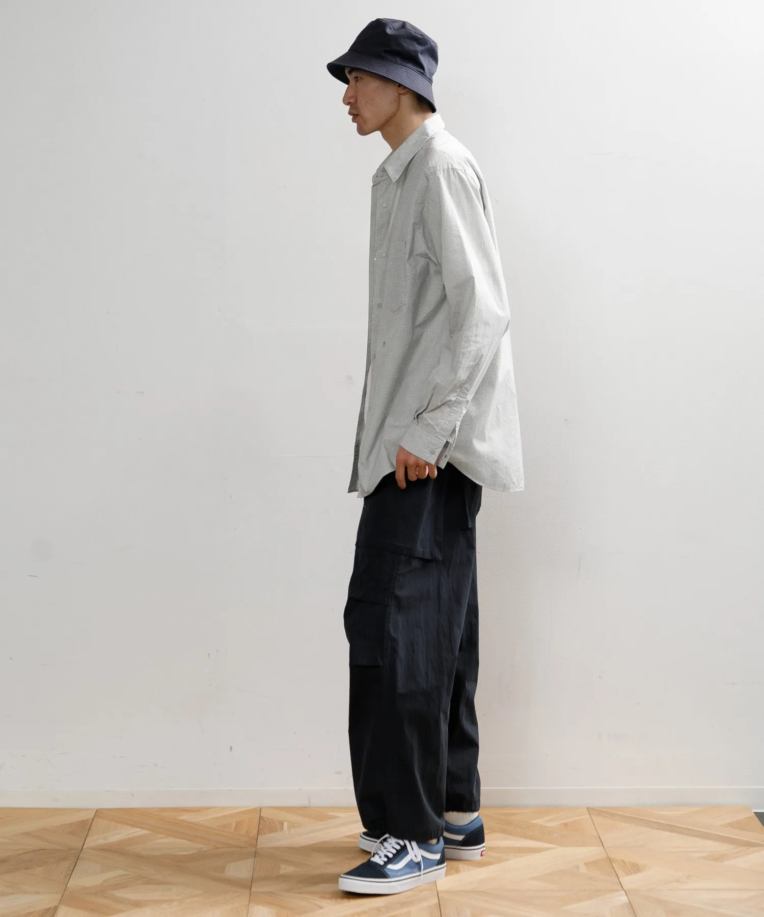 【MEN】nanamica Regular Collar Wind Shirt SUGF353