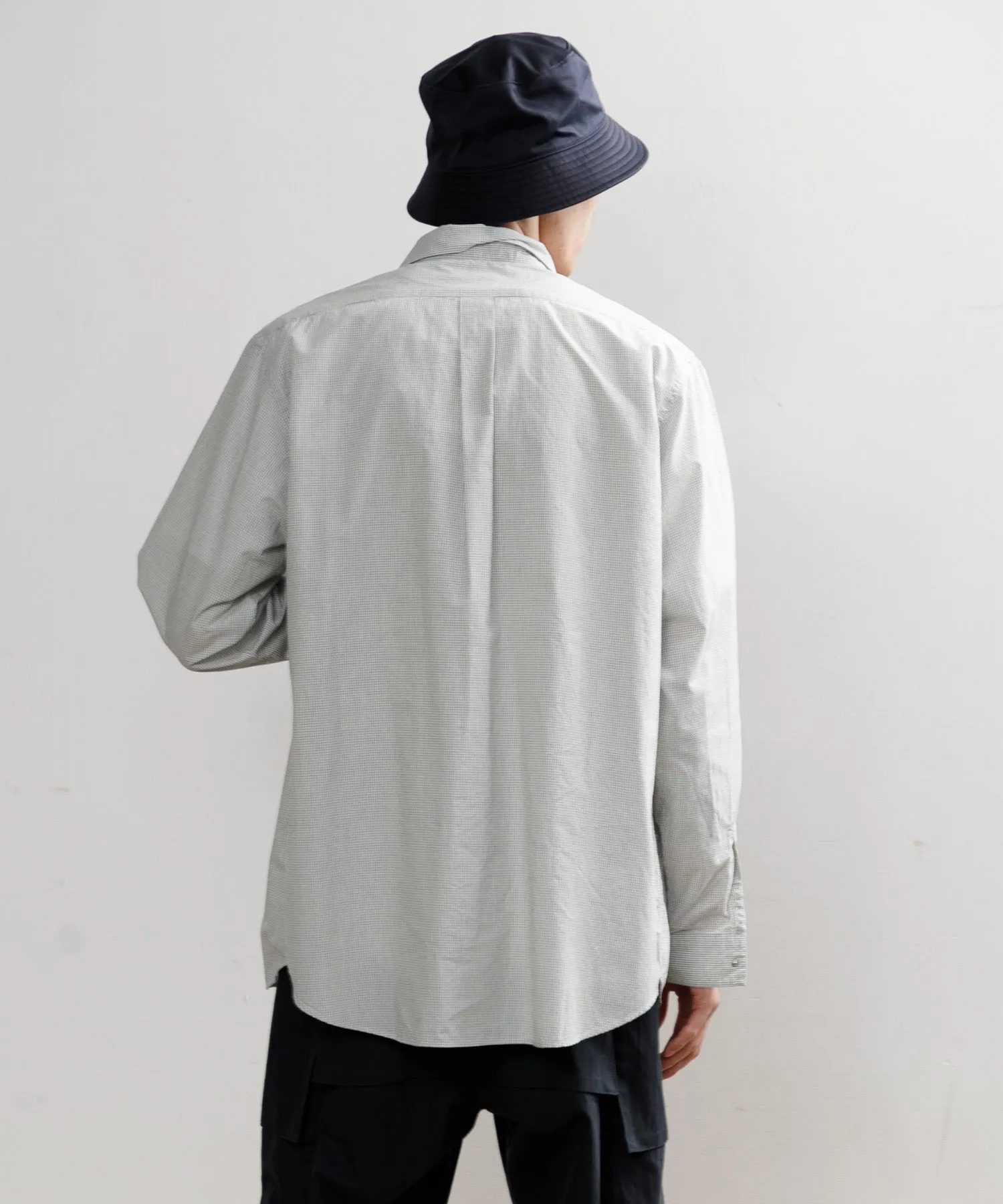 【MEN】nanamica Regular Collar Wind Shirt SUGF353