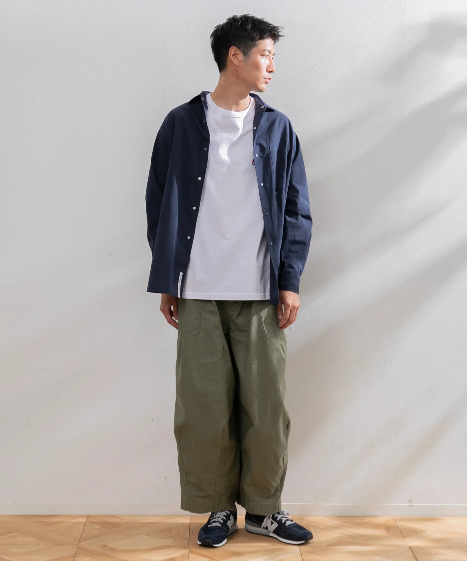 【MEN】nanamica REGULAR COLLAR WIND SHIRTS