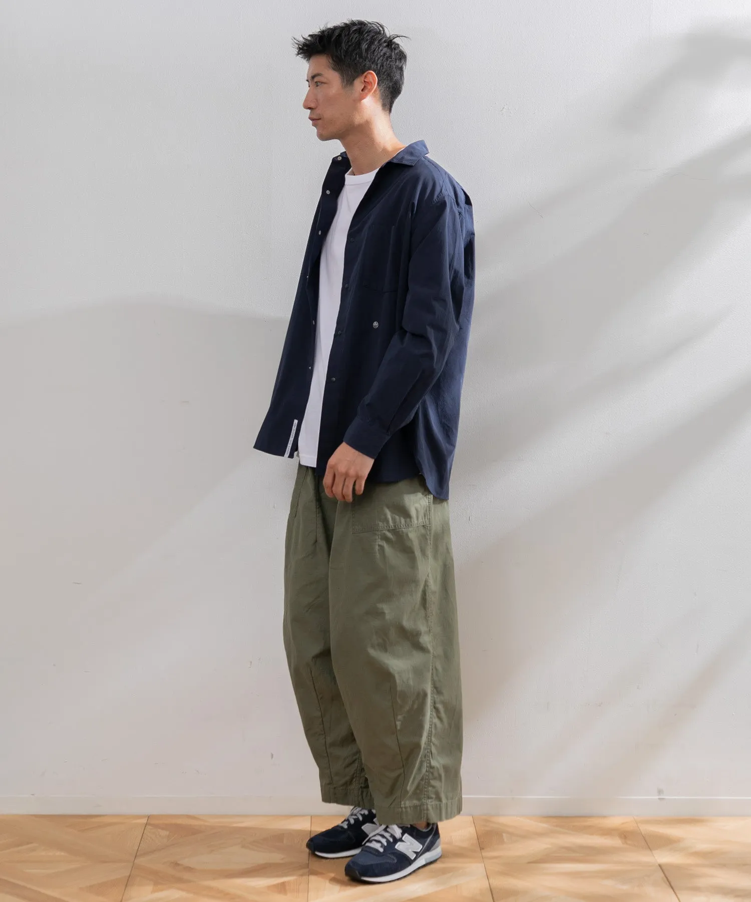 【MEN】nanamica REGULAR COLLAR WIND SHIRTS