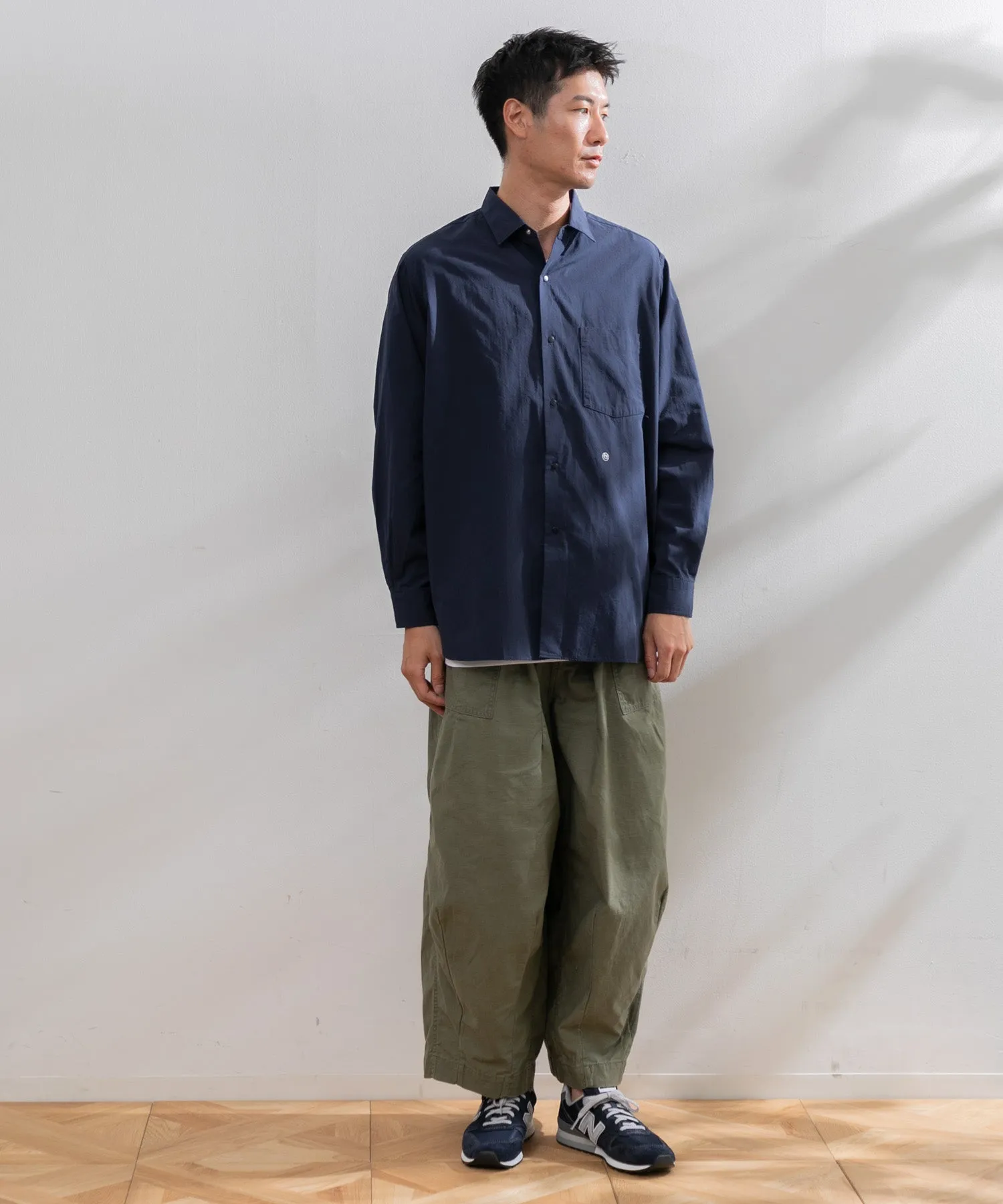 【MEN】nanamica REGULAR COLLAR WIND SHIRTS