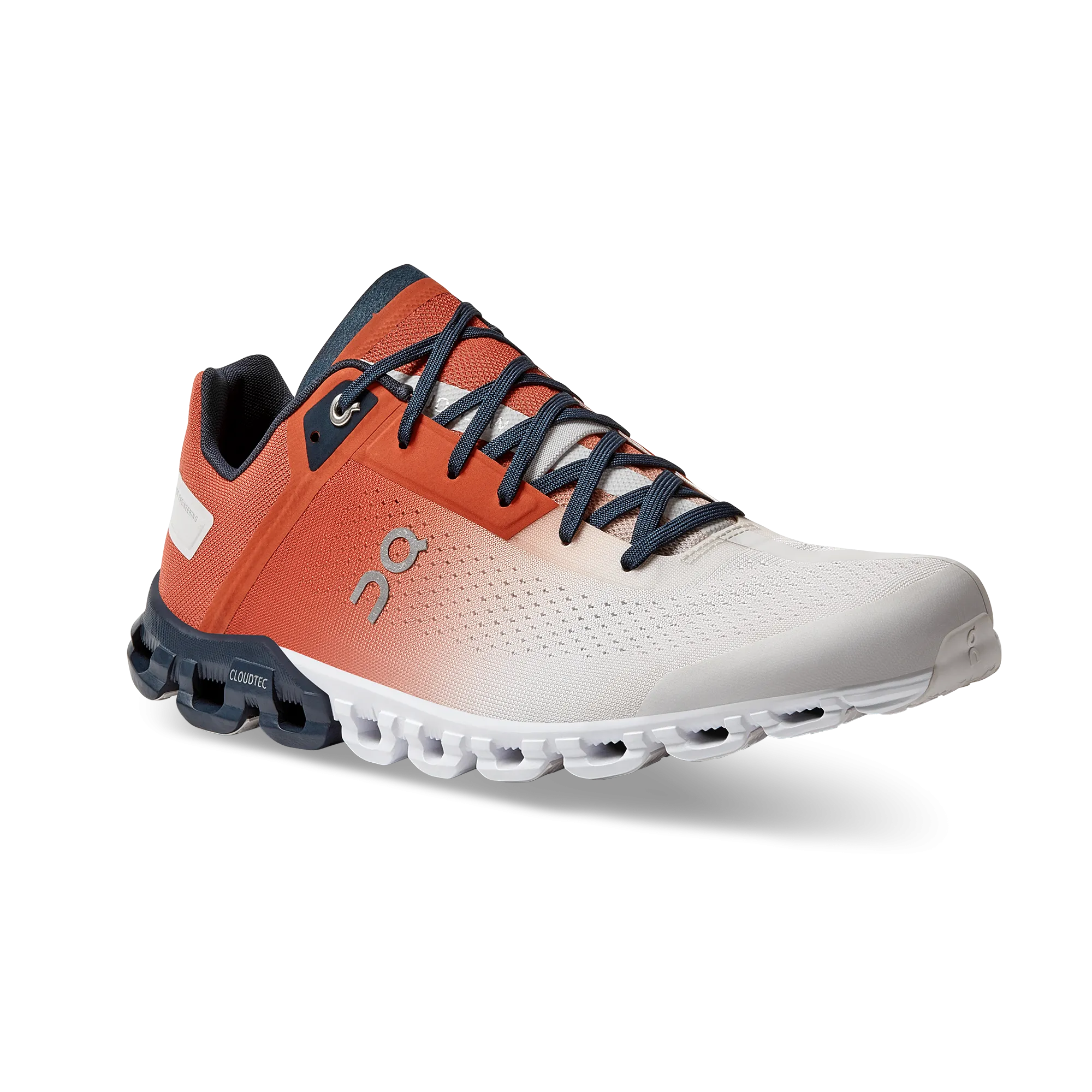 Mens ON Cloudflow Running Shoes in Rust and Eclipse - Performance Enhanced Design