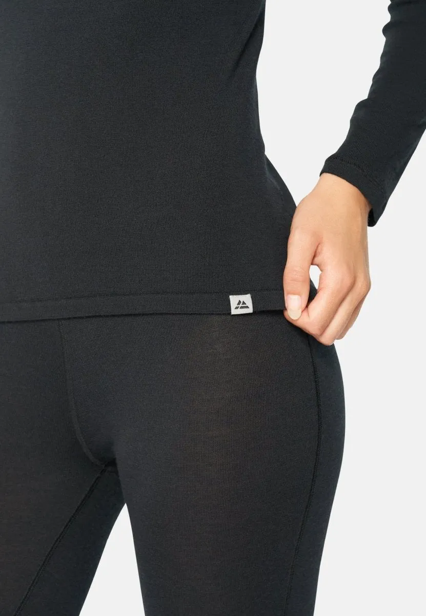 MERINO WOOL BASE LAYER SET FOR WOMEN