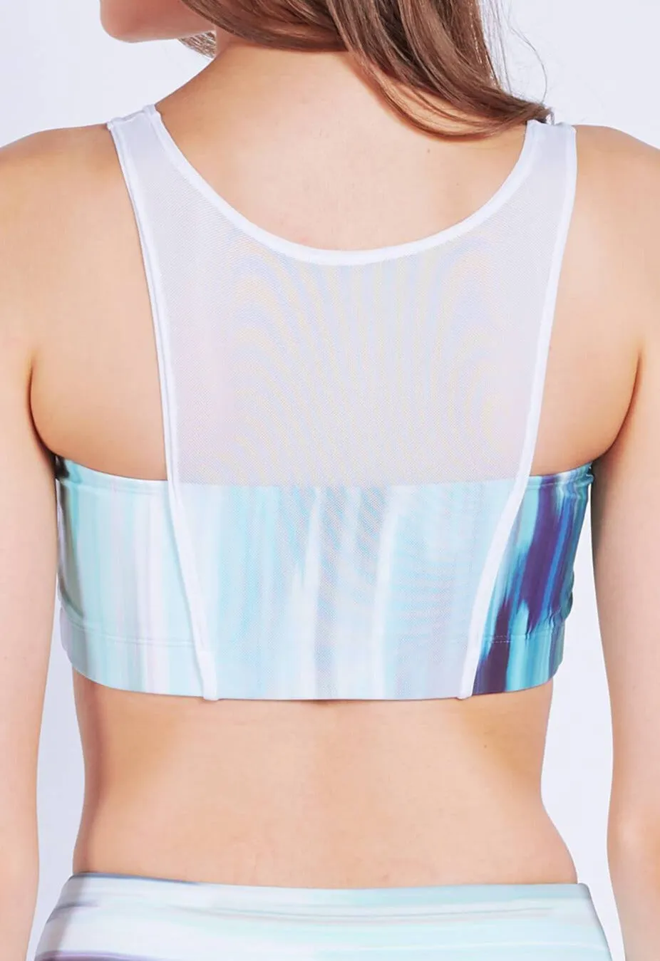 Mesh-Over Tube Crop Top (3 Colours)