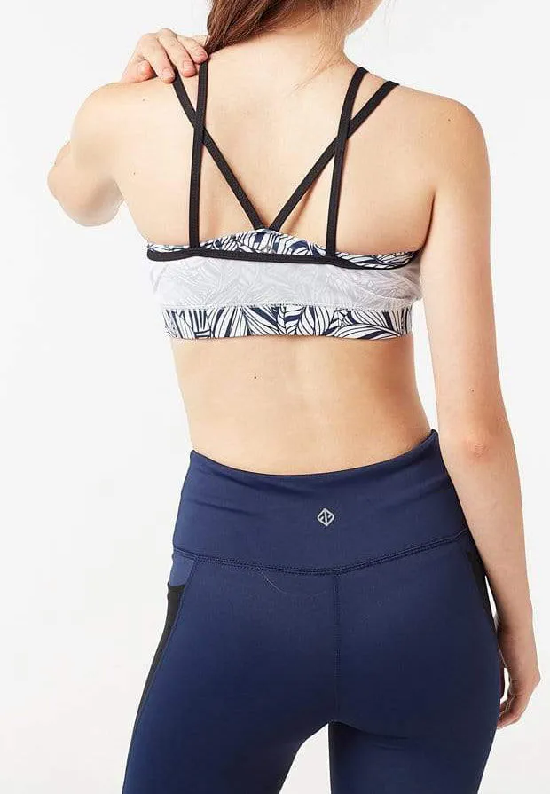 Mesh Overlay Crop Top